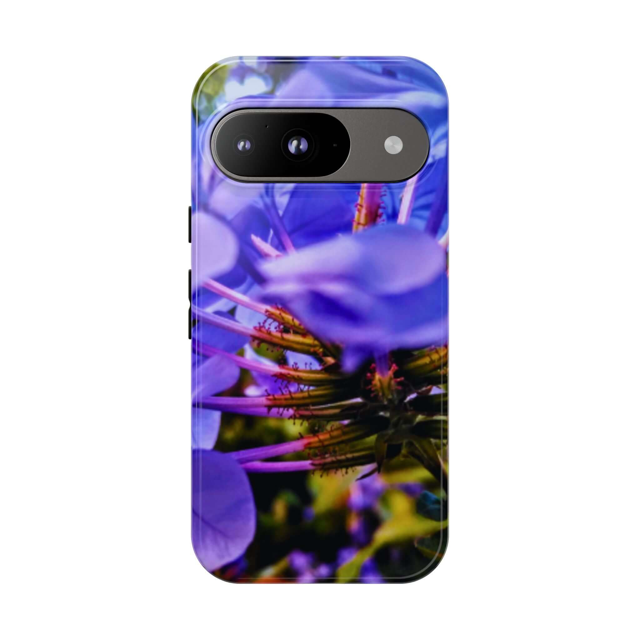 Blue Hydrangea Stem Protective Tough Case