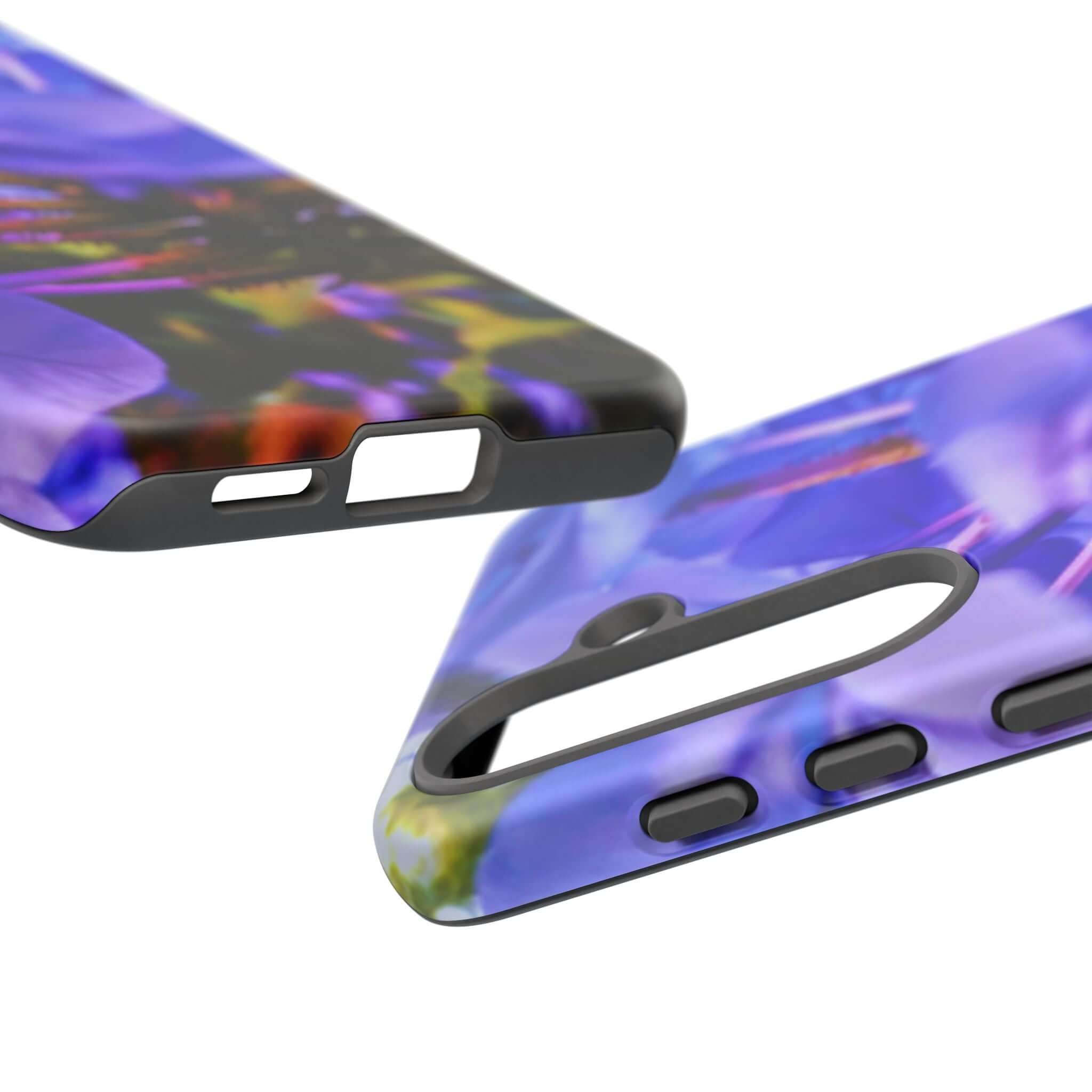 Blue Hydrangea Stem Protective Tough Case