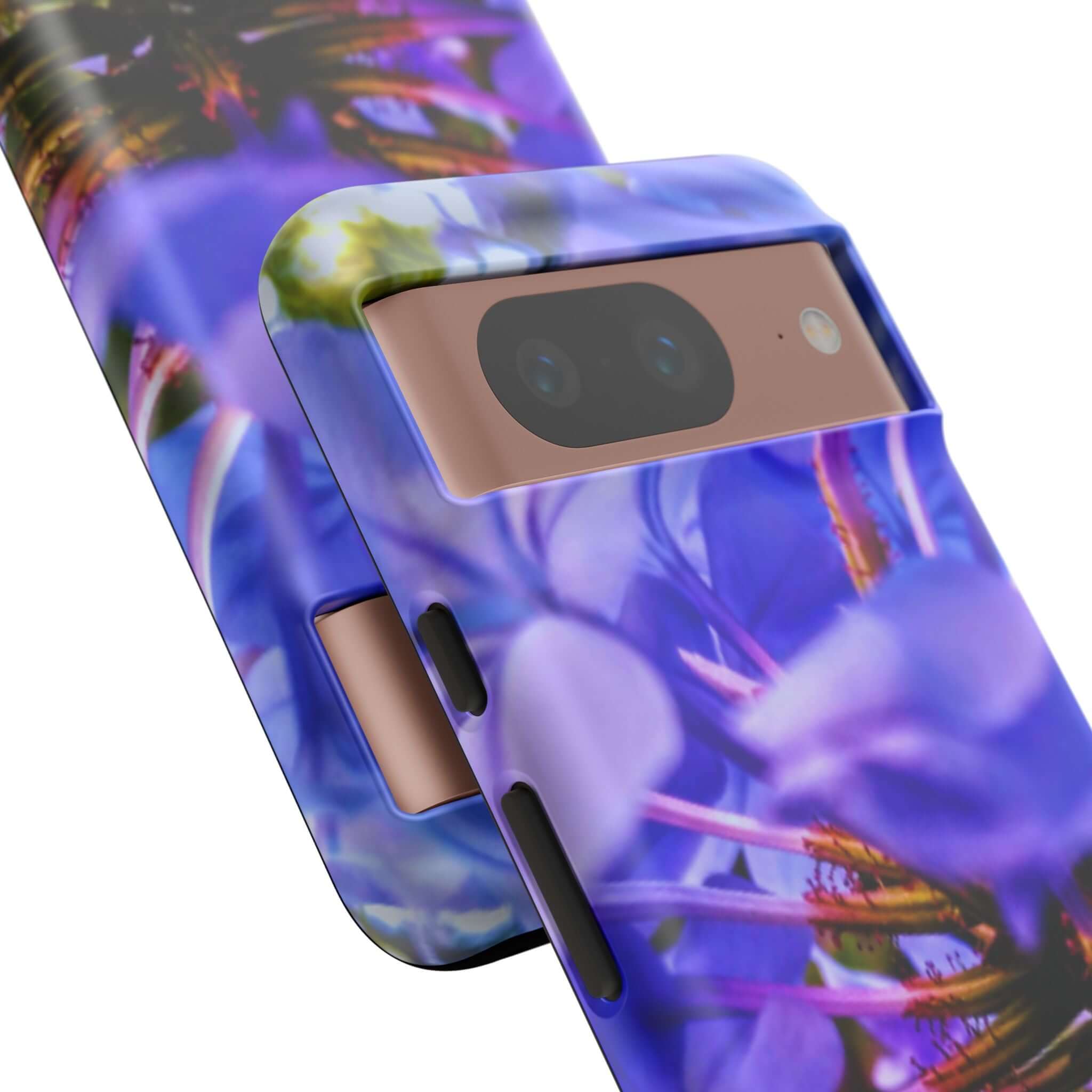 Blue Hydrangea Stem Protective Tough Case