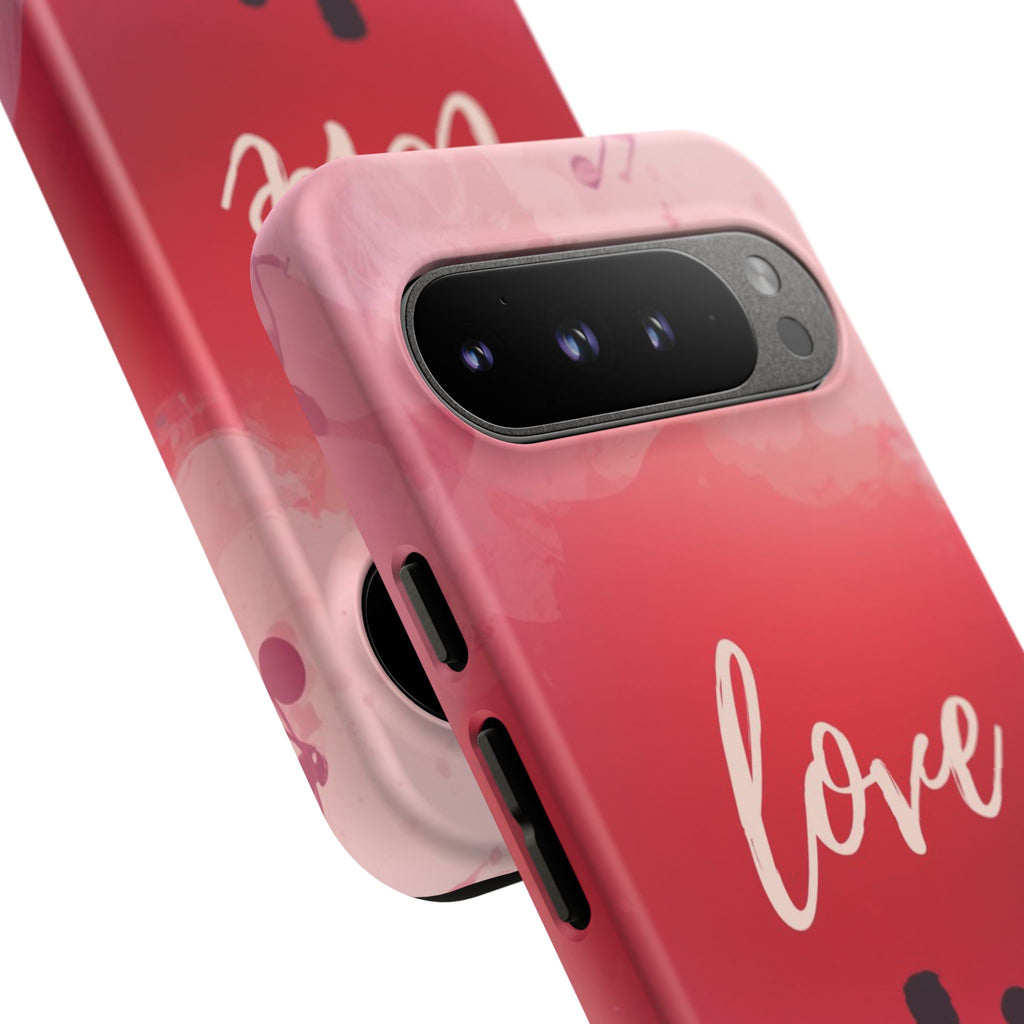 Phone Case — Couple Silhouette Love Protective Tough Case