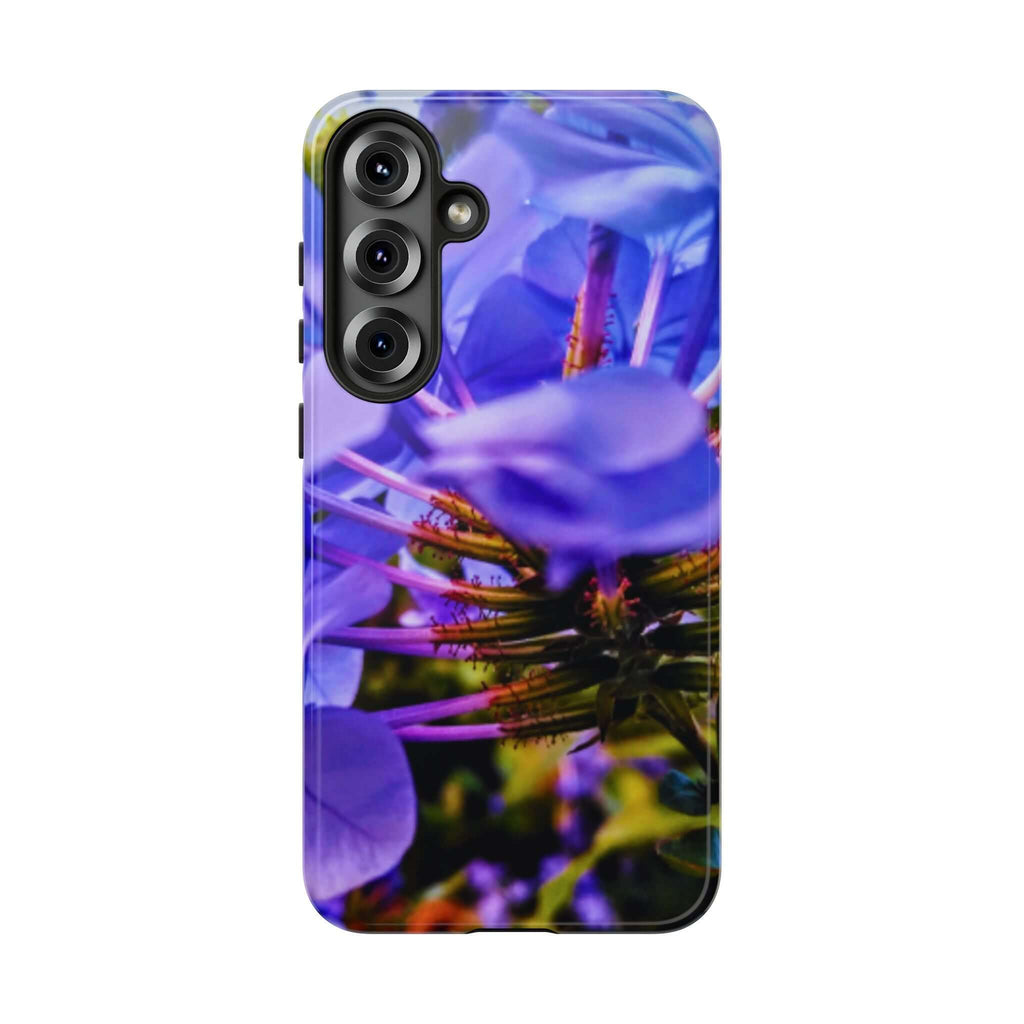 Blue Hydrangea Stem Protective Tough Case