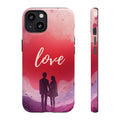 Phone Case — Couple Silhouette Love Protective Tough Case
