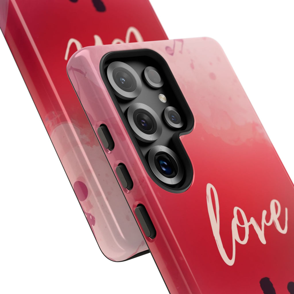 Phone Case — Couple Silhouette Love Protective Tough Case