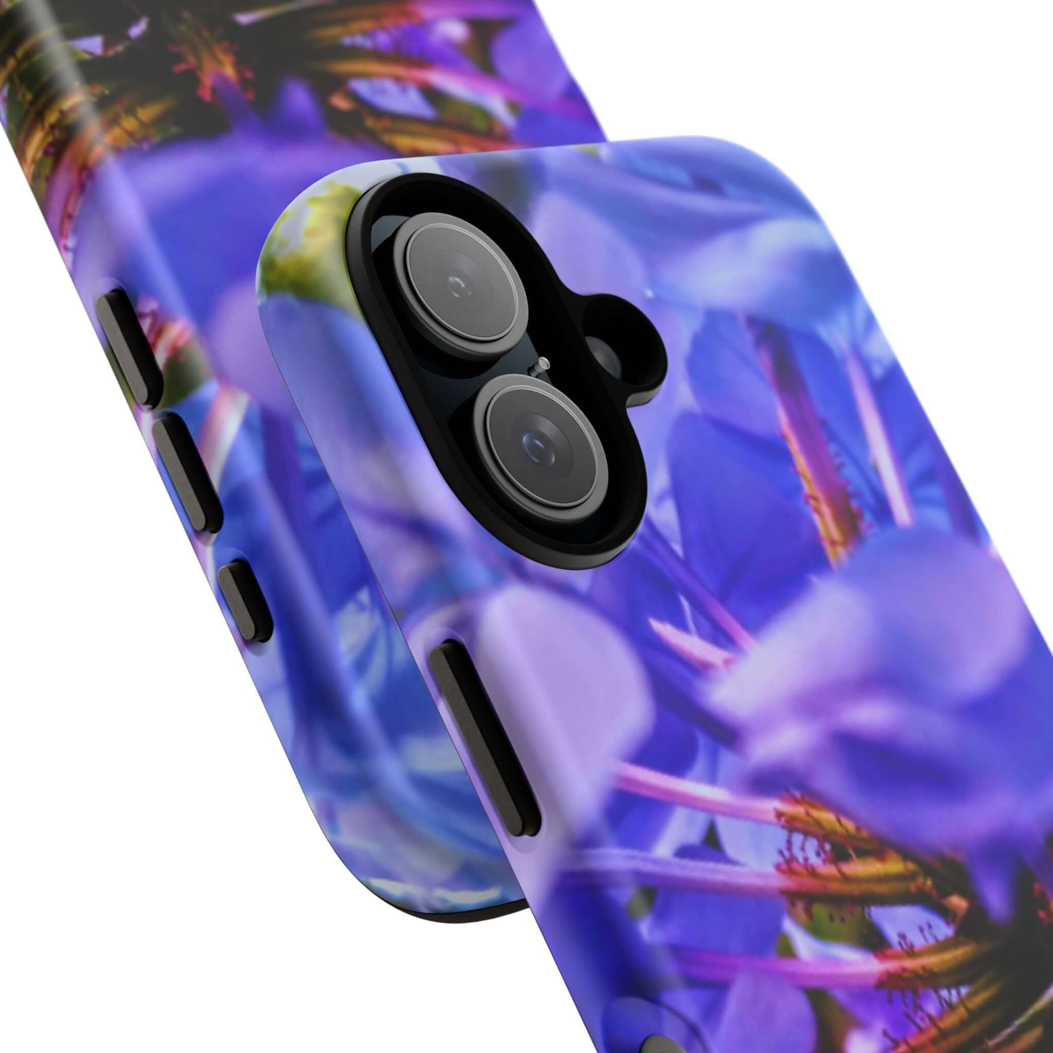 Blue Hydrangea Stem Protective Tough Case