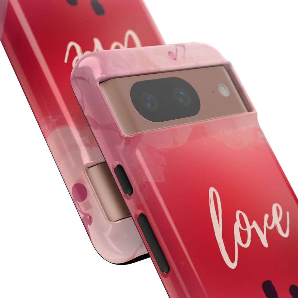 Phone Case — Couple Silhouette Love Protective Tough Case