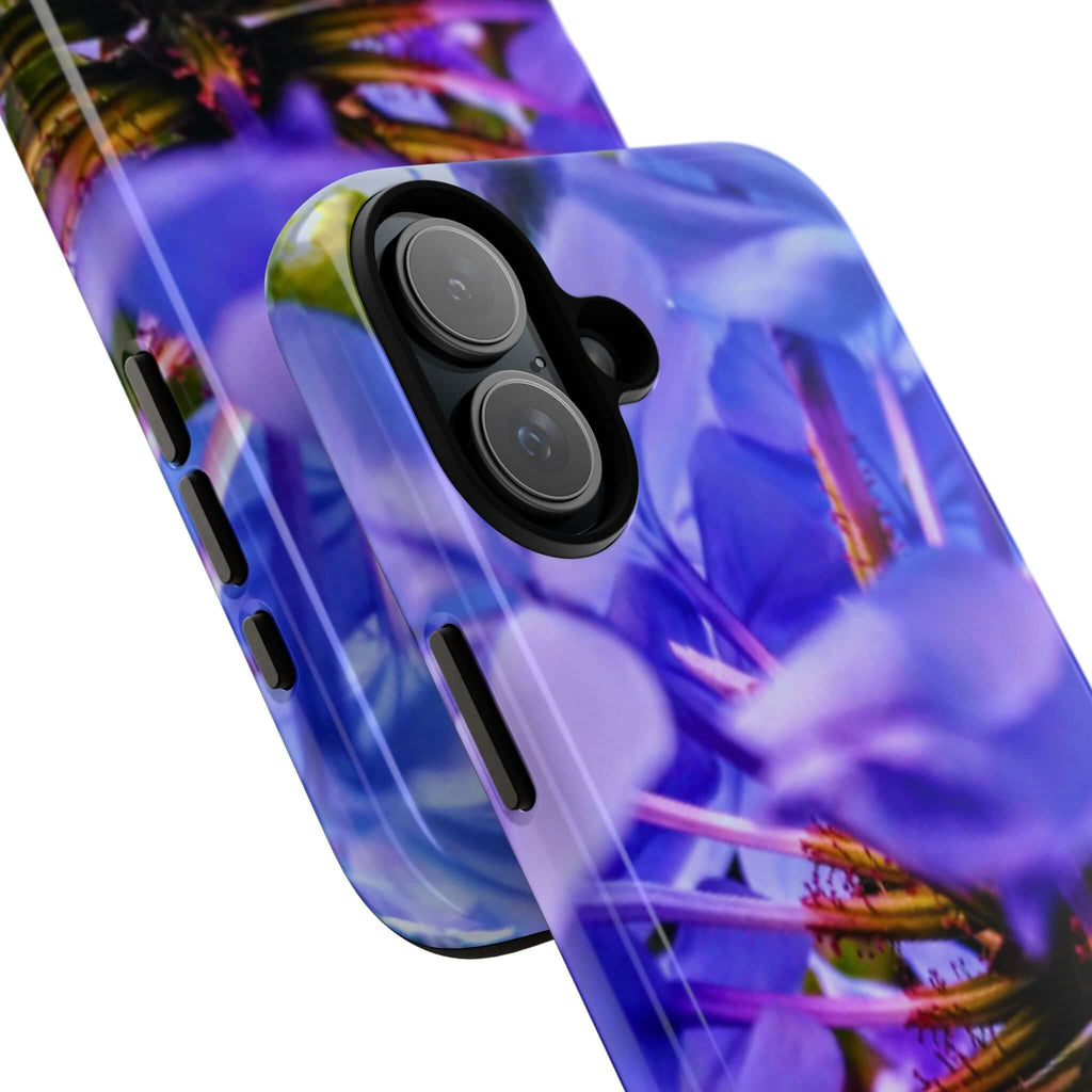 Blue Hydrangea Stem Protective Tough Case