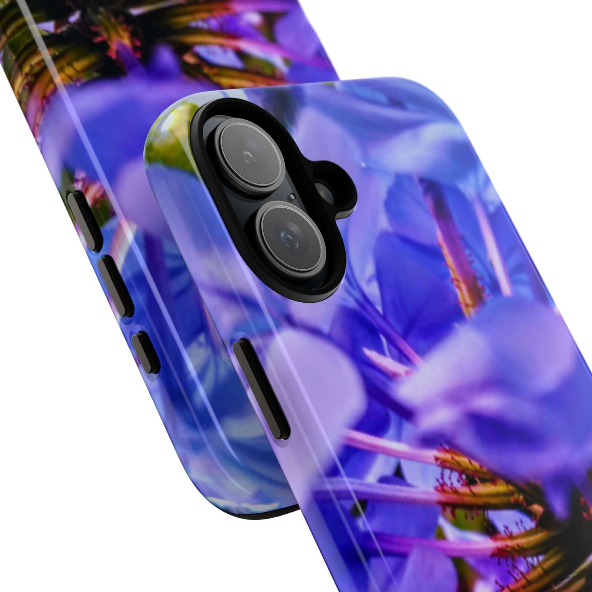 Blue Hydrangea Stem Protective Tough Case