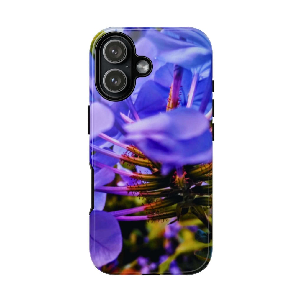 Blue Hydrangea Stem Protective Tough Case