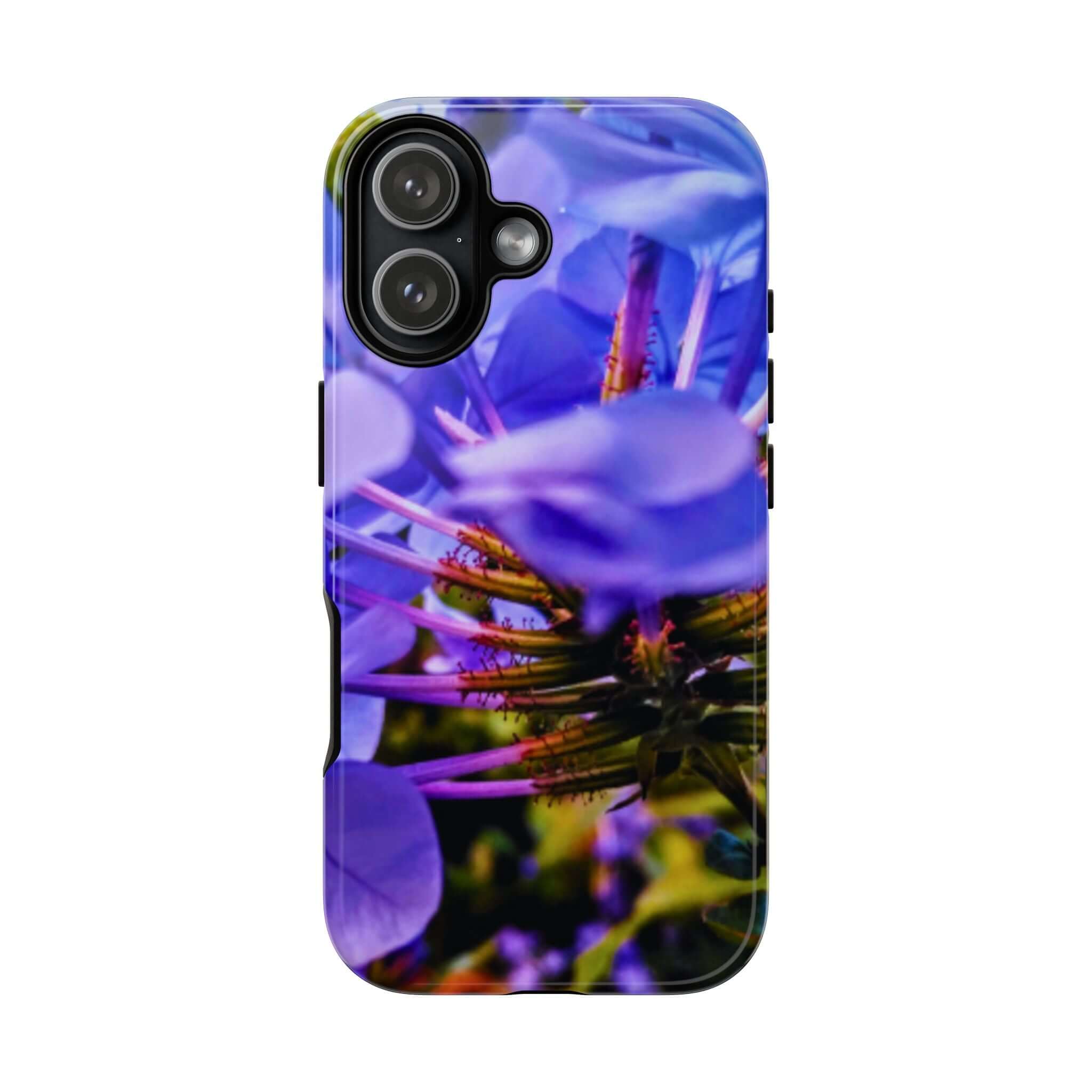 Blue Hydrangea Stem Protective Tough Case