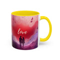 Couple Silhouette Love Mug Accent Coffee Mug 11oz 15oz