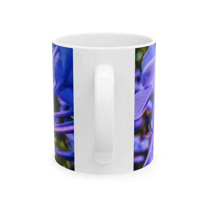 Blue Hydrangea Stem Mug 11oz & 15oz