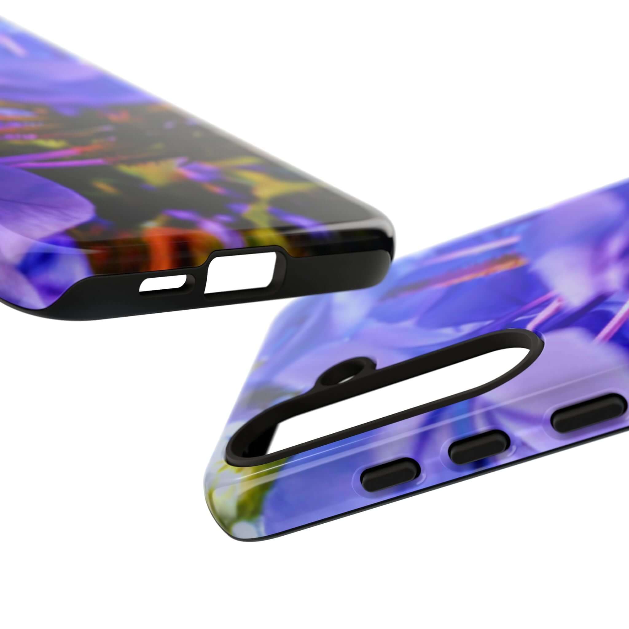 Blue Hydrangea Stem Protective Tough Case