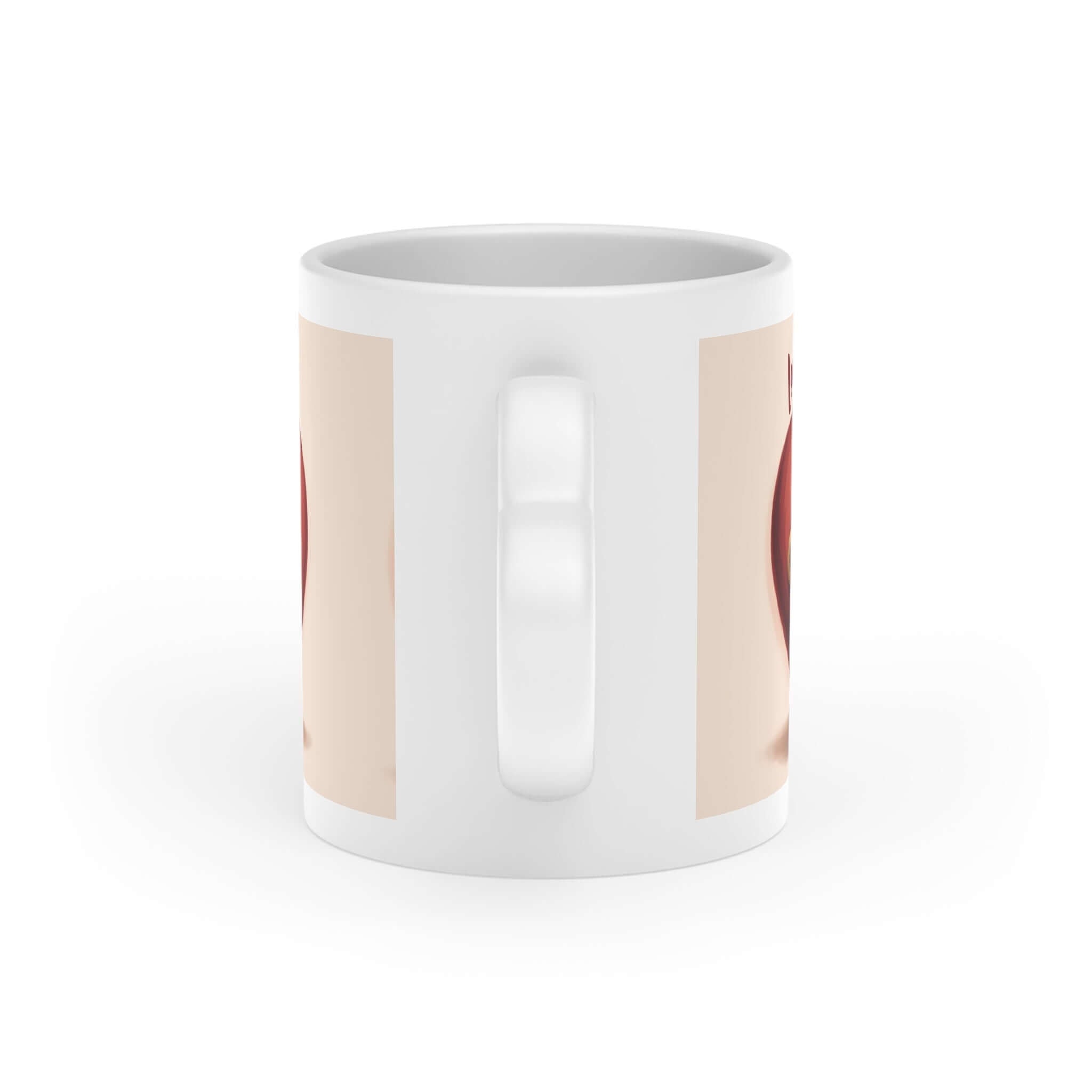 Teddy Bear Loves You & Back Heart Handle