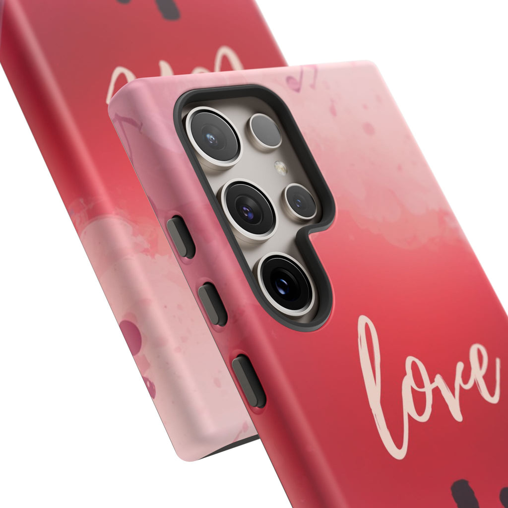 Phone Case — Couple Silhouette Love Protective Tough Case