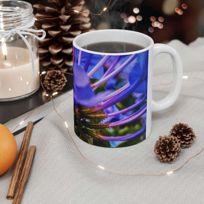 Blue Hydrangea Stem Mug 11oz & 15oz