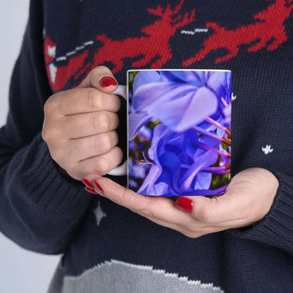 Blue Hydrangea Stem Mug 11oz & 15oz