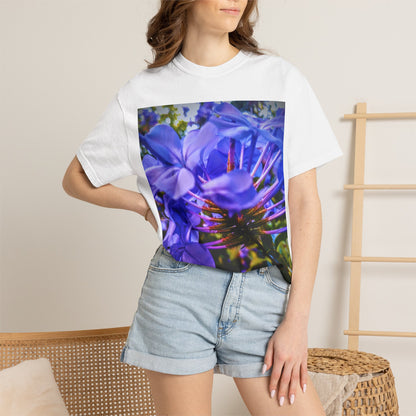 Blue Hydrangea Stem T-Shirt