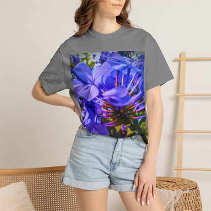 Blue Hydrangea Stem T-Shirt