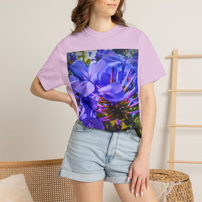 Blue Hydrangea Stem T-Shirt