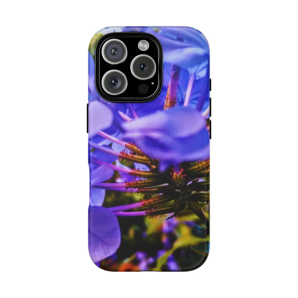 Blue Hydrangea Stem Protective Tough Case