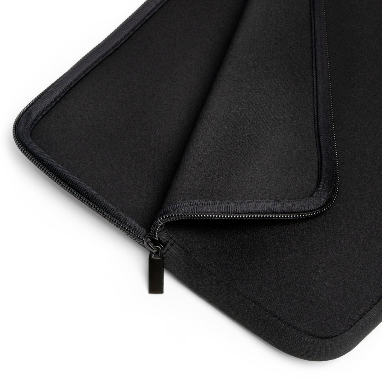 Blue Hydrangea Stem Laptop Sleeve — Vibrant Close-Up Floral Protective Case