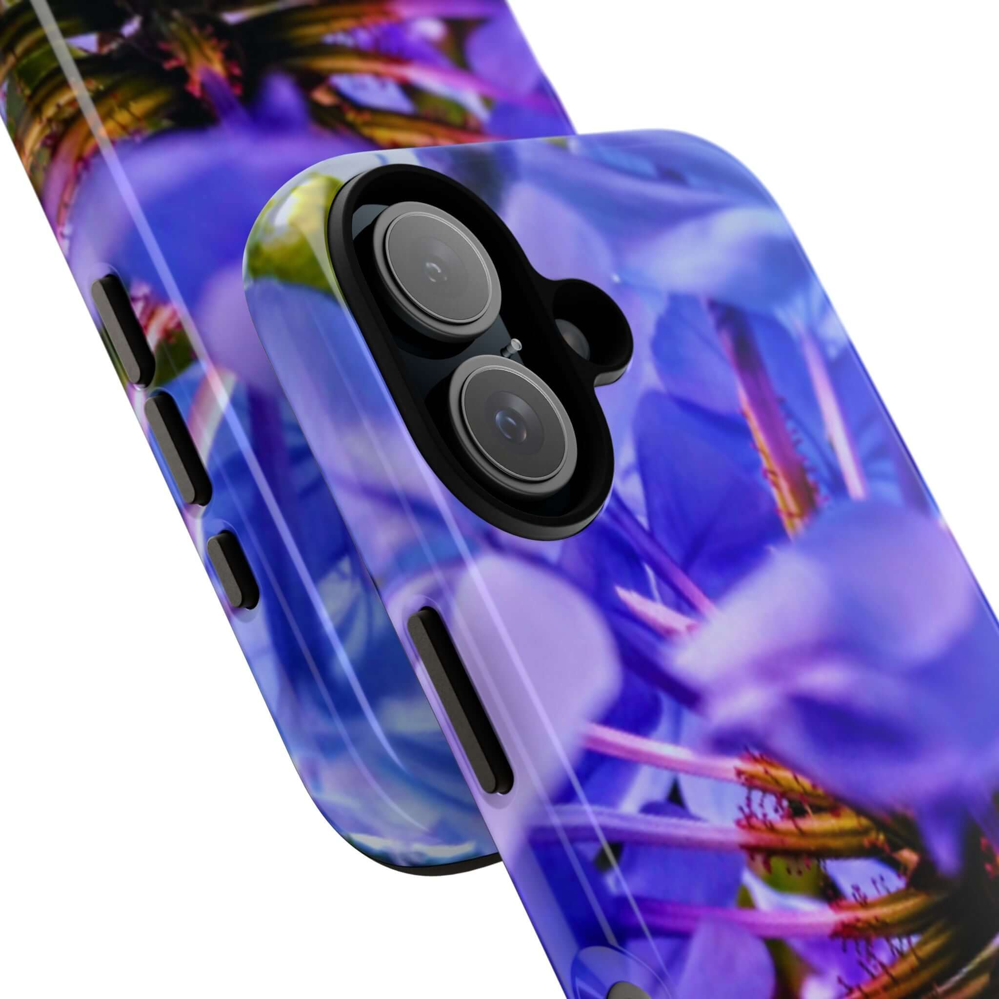 Blue Hydrangea Stem Protective Tough Case