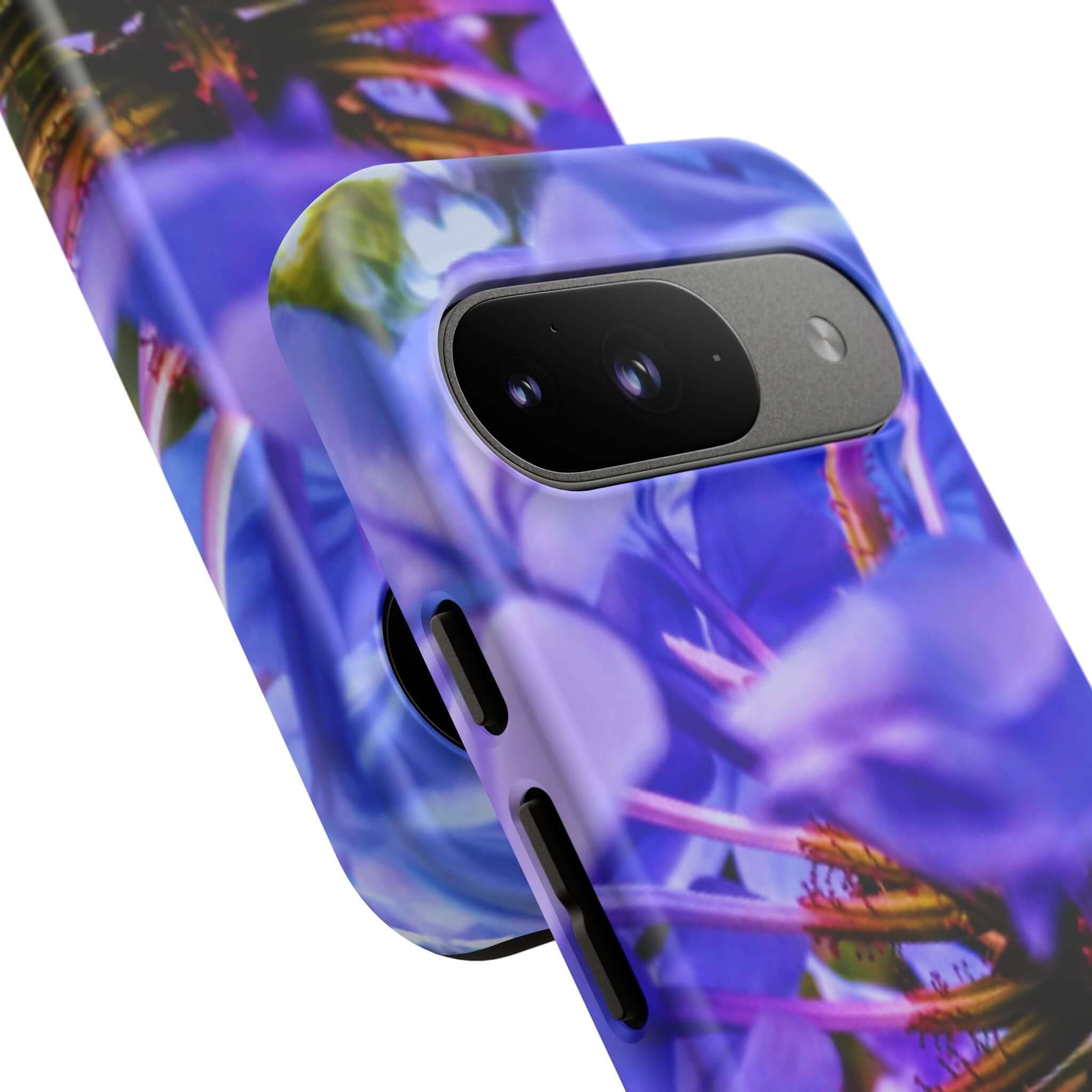 Blue Hydrangea Stem Protective Tough Case