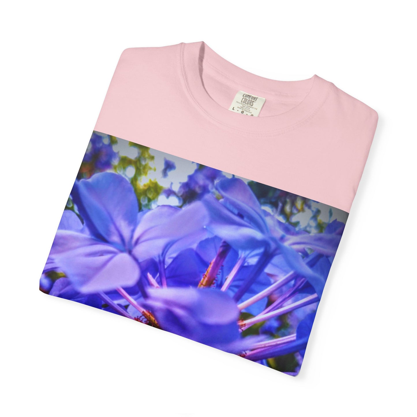 Blue Hydrangea Stem T-Shirt