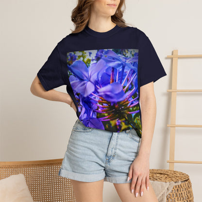 Blue Hydrangea Stem T-Shirt