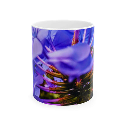 Blue Hydrangea Stem Mug 11oz & 15oz