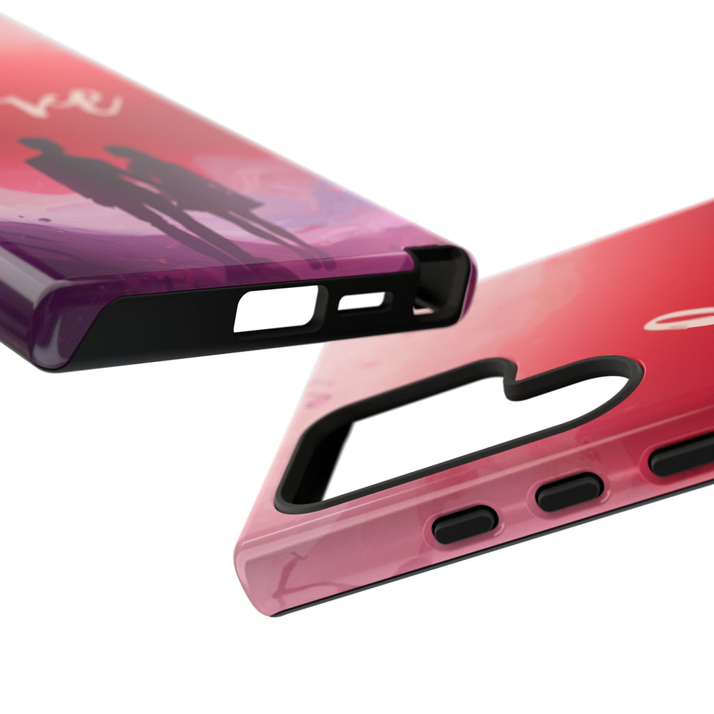Phone Case — Couple Silhouette Love Protective Tough Case