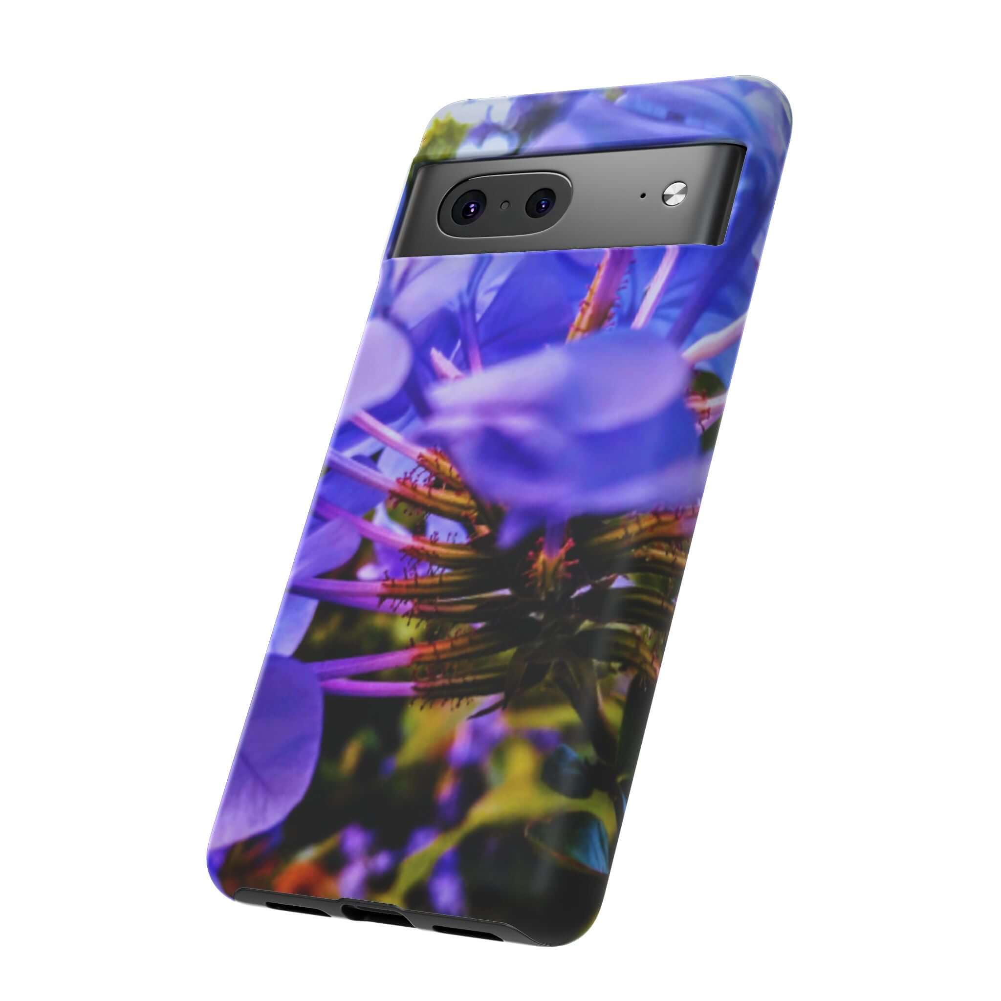 Blue Hydrangea Stem Protective Tough Case