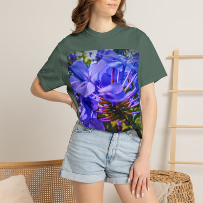 Blue Hydrangea Stem T-Shirt