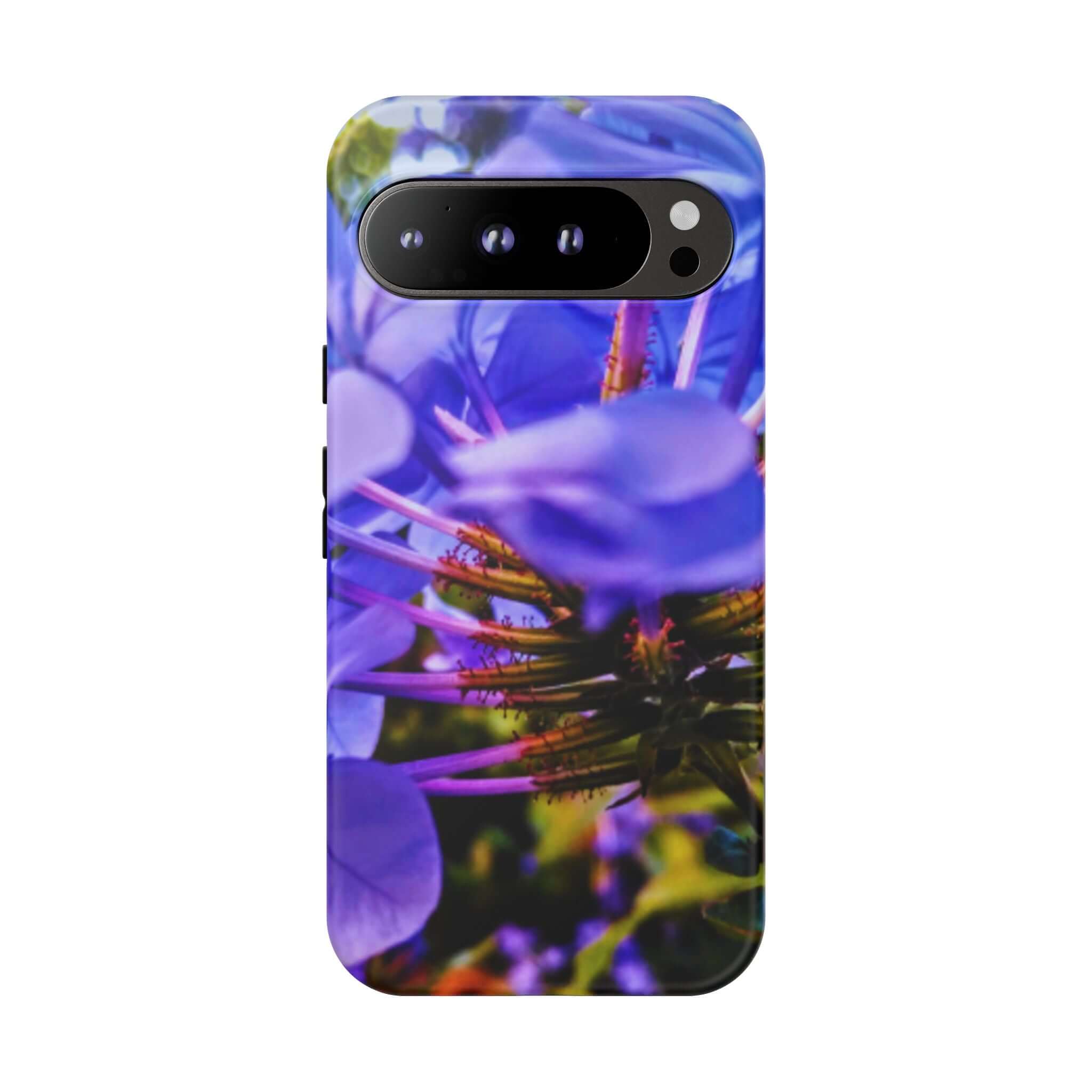 Blue Hydrangea Stem Protective Tough Case