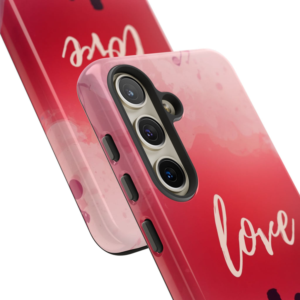 Phone Case — Couple Silhouette Love Protective Tough Case