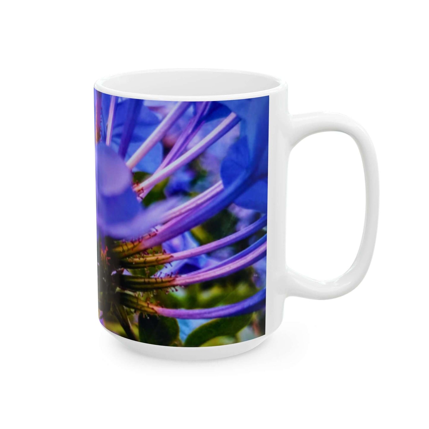 Blue Hydrangea Stem Mug 11oz & 15oz