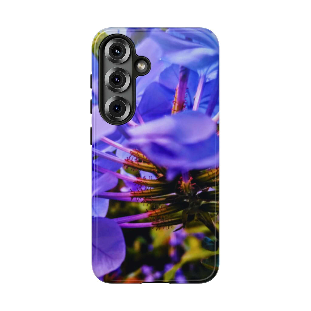 Blue Hydrangea Stem Protective Tough Case