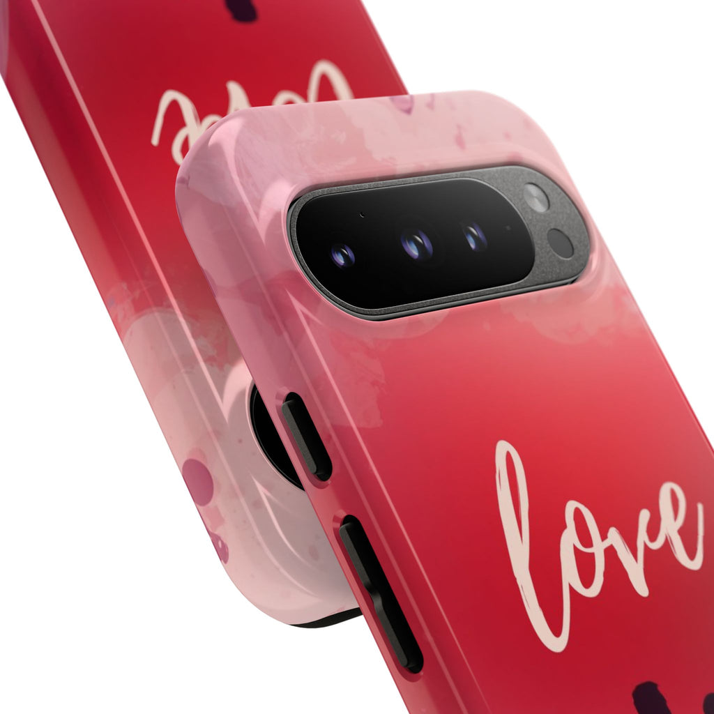 Phone Case — Couple Silhouette Love Protective Tough Case