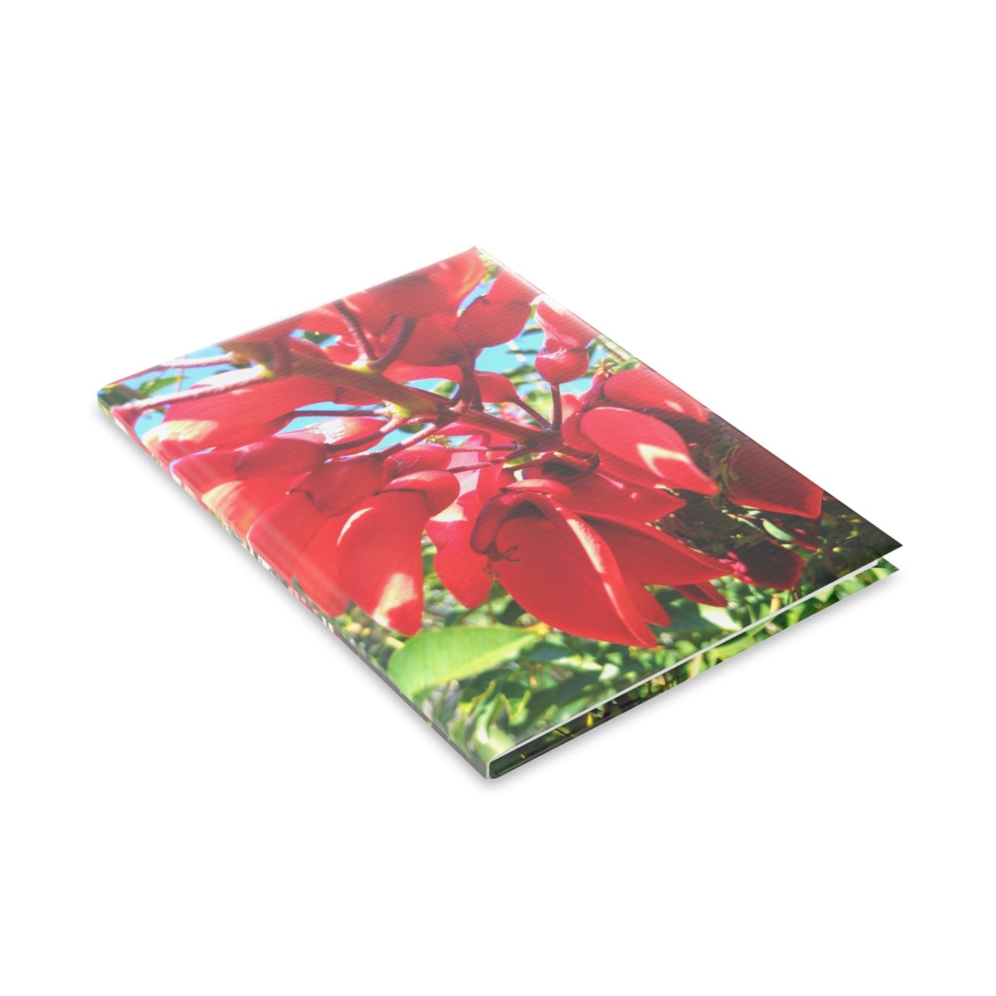 View details for Floral Hardcover Notebook — Tropical Red Blossom Puffy Cover Floral Hardcover Notebook — Tropical Red Blossom Puffy Cover