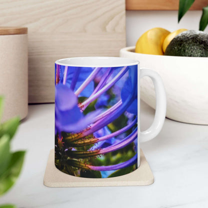 Blue Hydrangea Stem Mug 11oz & 15oz