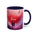 Couple Silhouette Love Mug Accent Coffee Mug 11oz 15oz