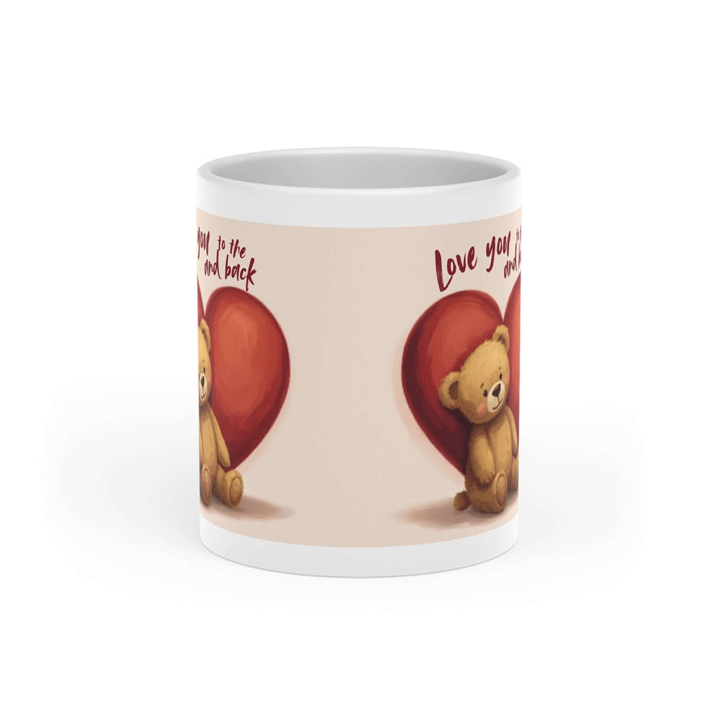 Teddy Bear Loves You & Back Heart Handle