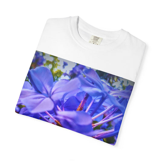 Blue Hydrangea Stem T-Shirt