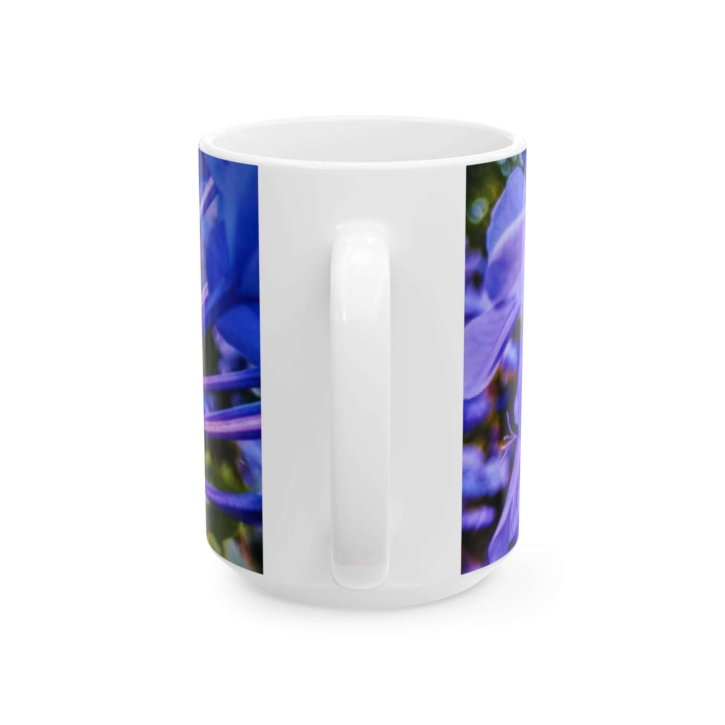 Blue Hydrangea Stem Mug 11oz & 15oz