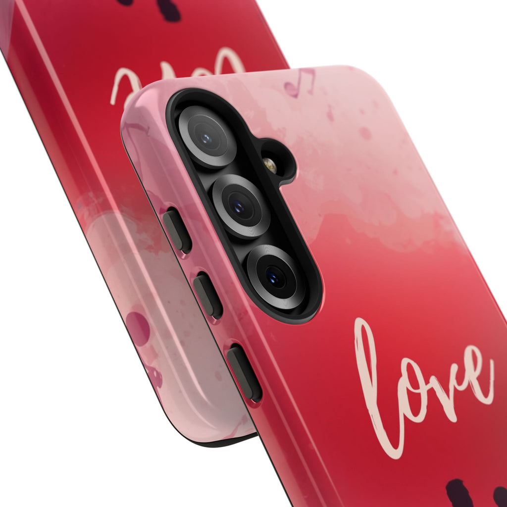 Phone Case — Couple Silhouette Love Protective Tough Case