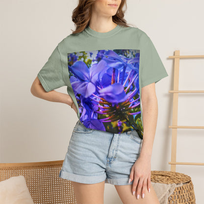 Blue Hydrangea Stem T-Shirt