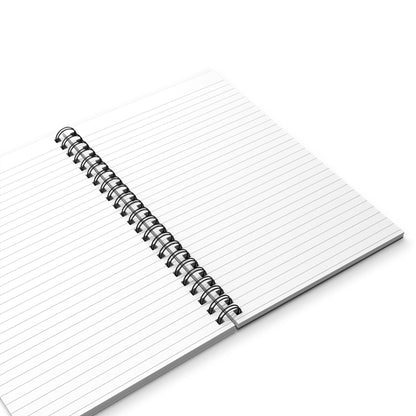 Red Cockspur Coral Tree Tropical Flower Spiral Journal — Botanical Notebook for Notes & Daily Writing