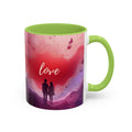 Couple Silhouette Love Mug Accent Coffee Mug 11oz 15oz
