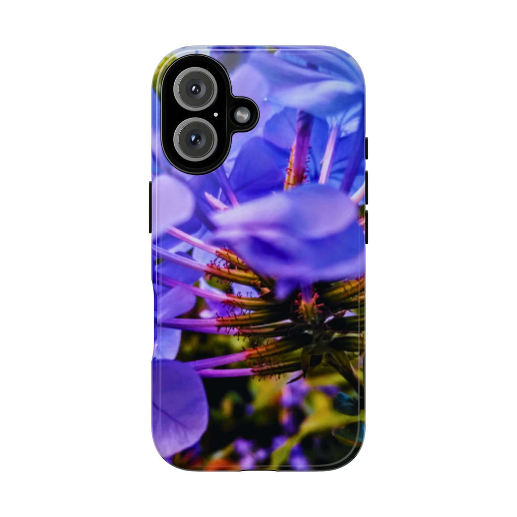 Blue Hydrangea Stem Protective Tough Case