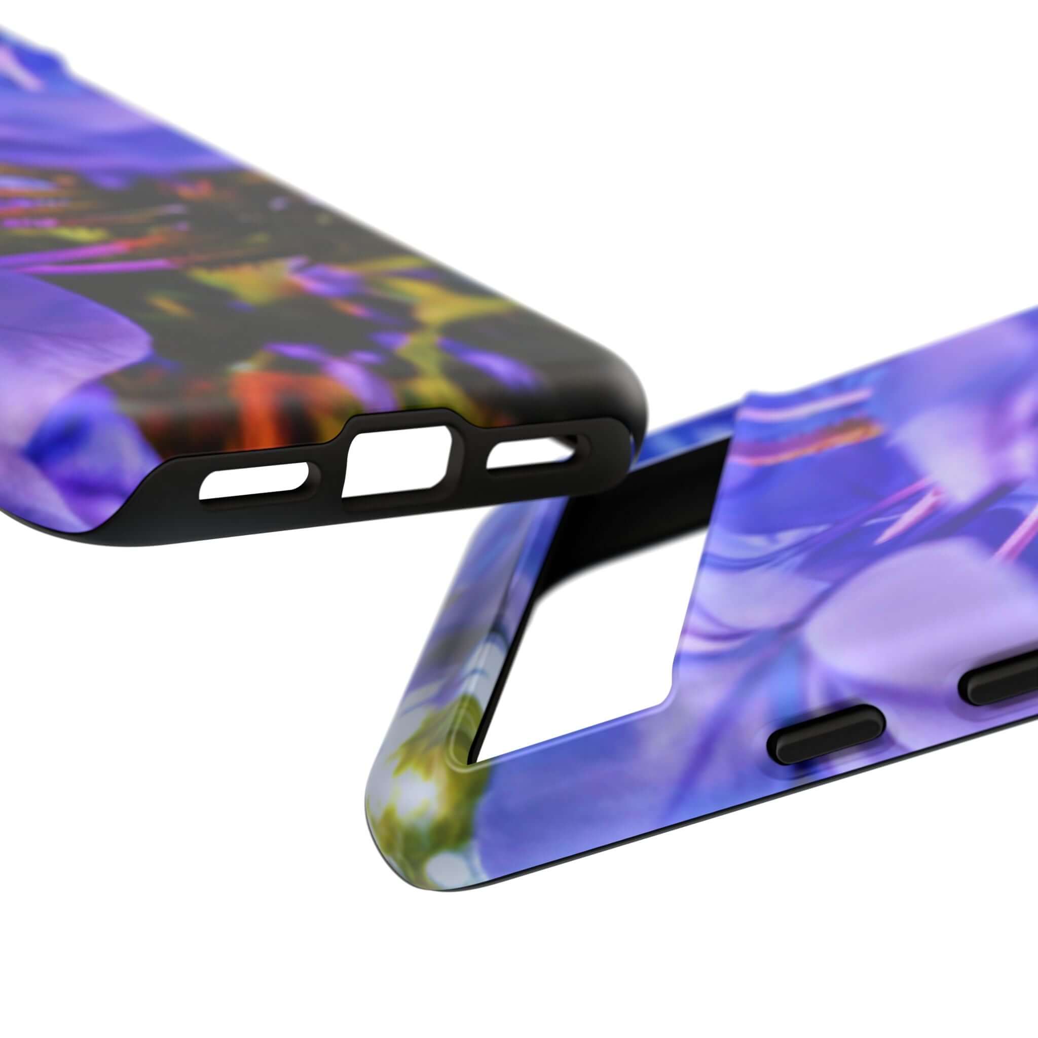 Blue Hydrangea Stem Protective Tough Case